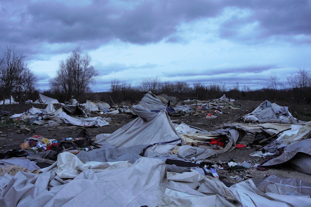 Bosnië kamp Vucjak 1 Lost in Europe Fotograaf Irene Hollebrandse